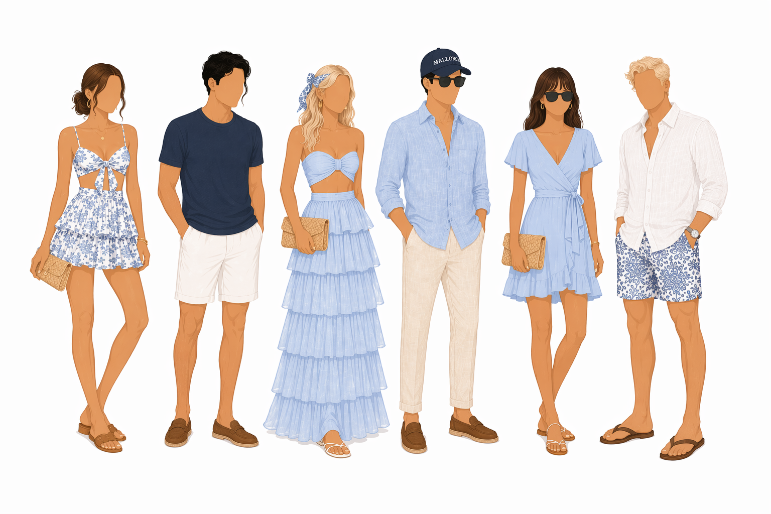 Something Blue Dresscode Inspiration